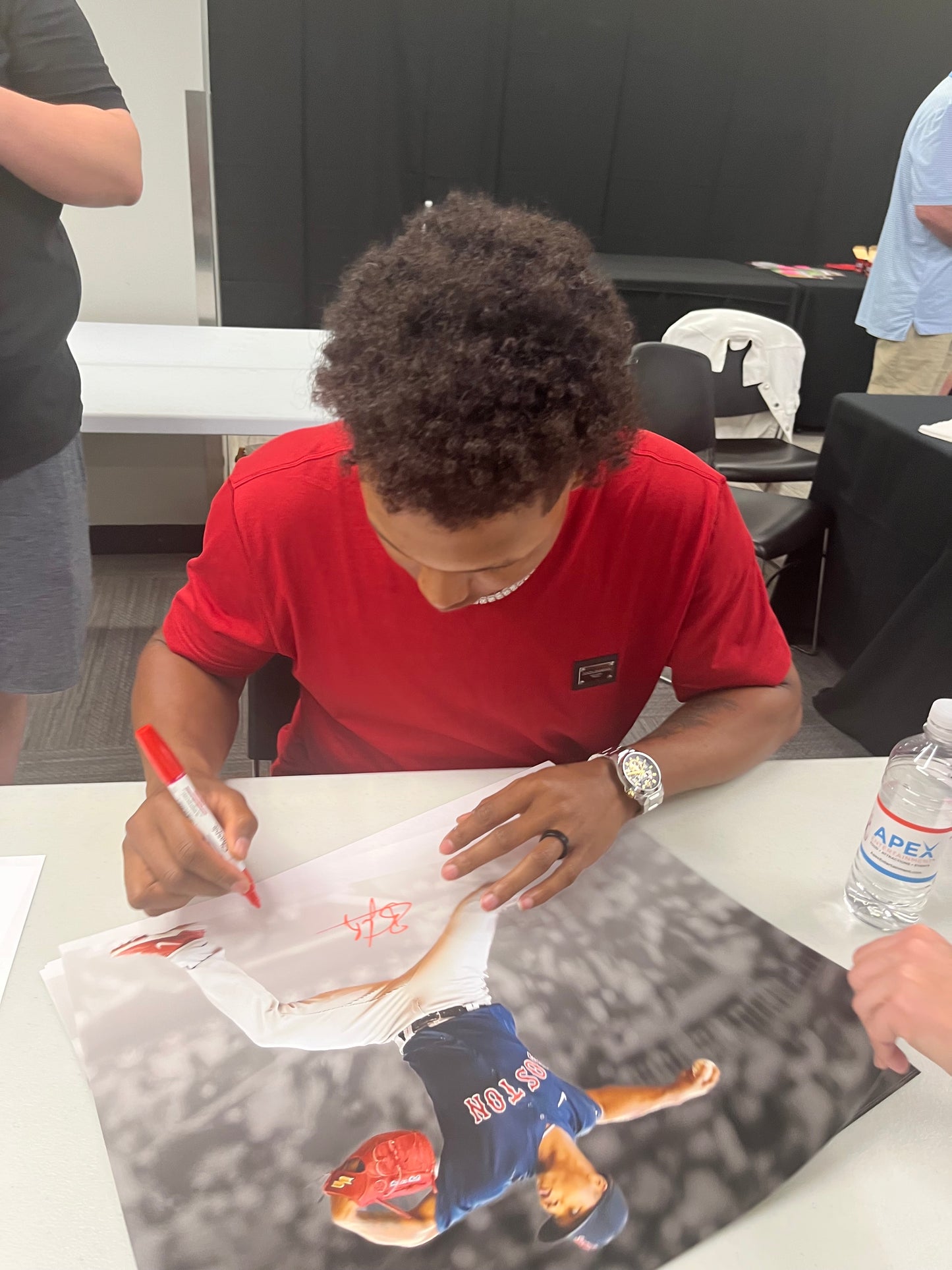 Red Sox Ace BRAYAN BELLO signed Spotlight 16x20