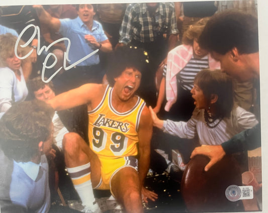 Chevy Chase signed 8x10 FLETCH Beckett Cert