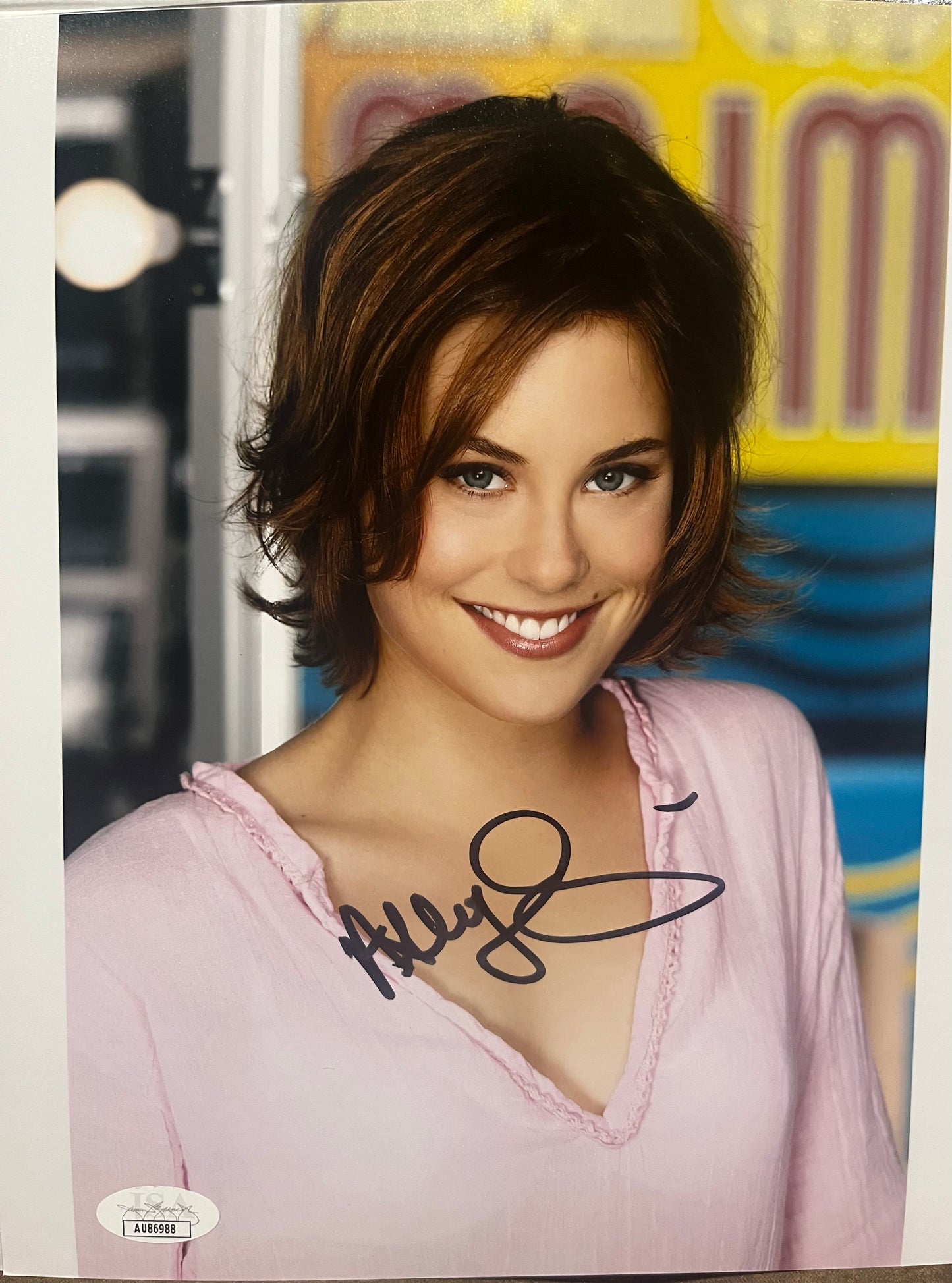 Ashley Williams signed 8x10    JSA