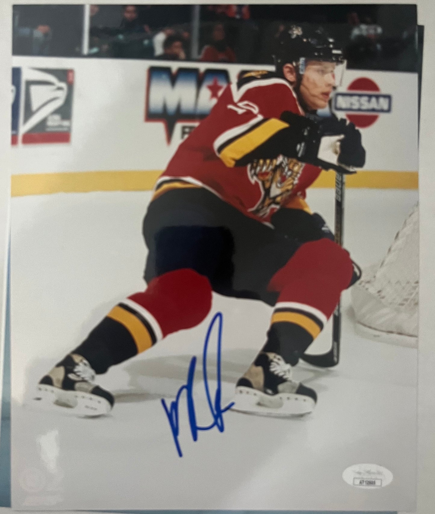 Pavel Bure signed 8x10 Panthers HOF