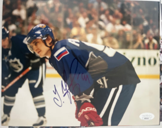 Sergei Federov signed 8x10 HOF