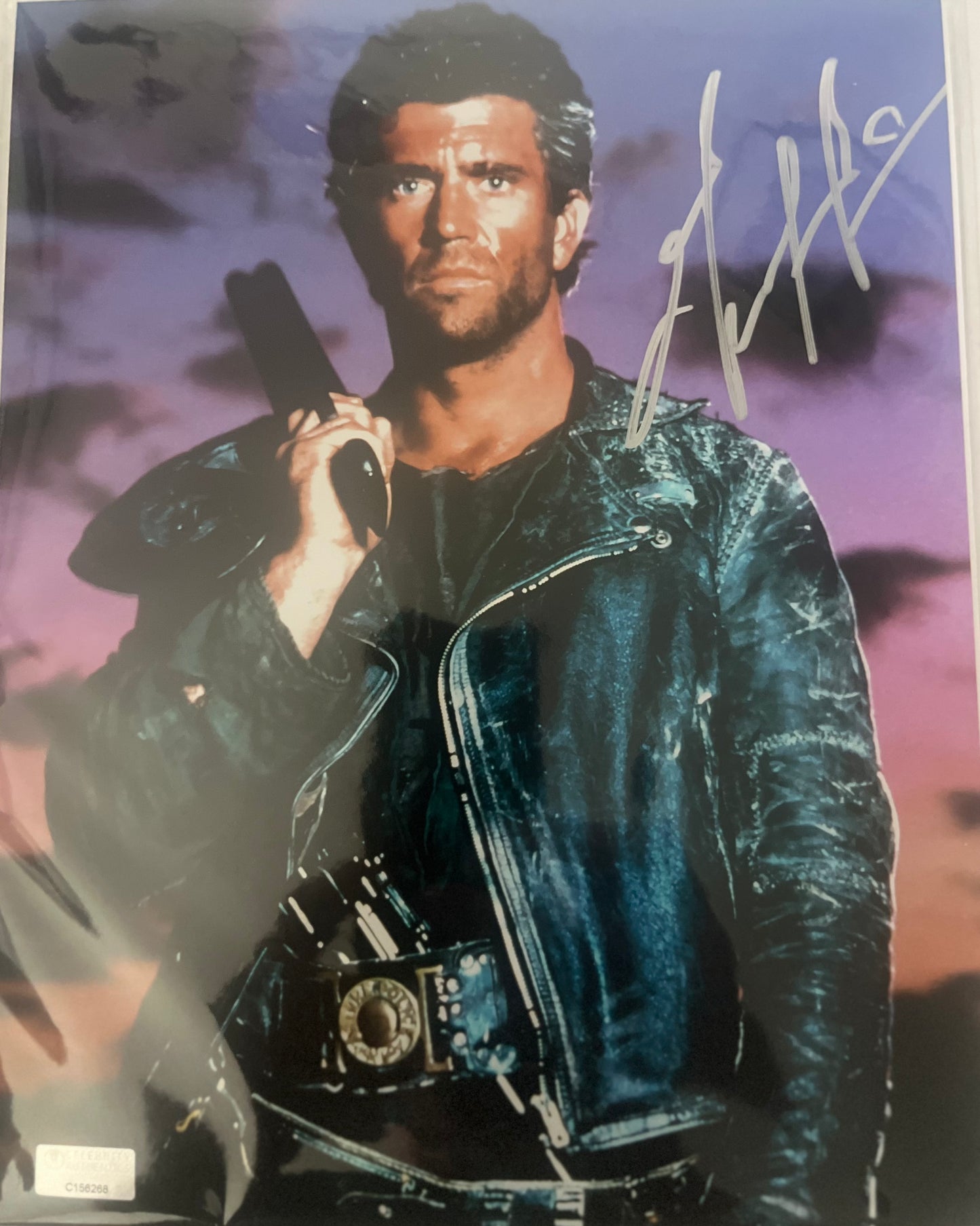 Mel Gibson signed 8x10 MAD MAX with Celebrity Authentics COA