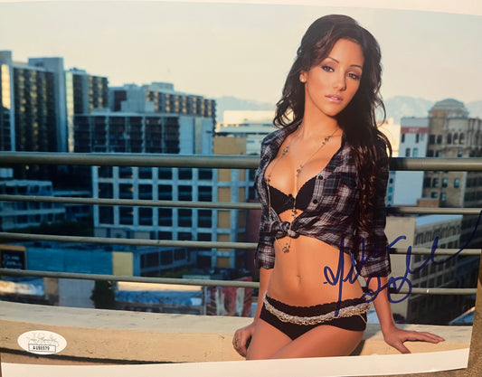 Melanie Iglesias signed 8x10 MTV CODE GIRL