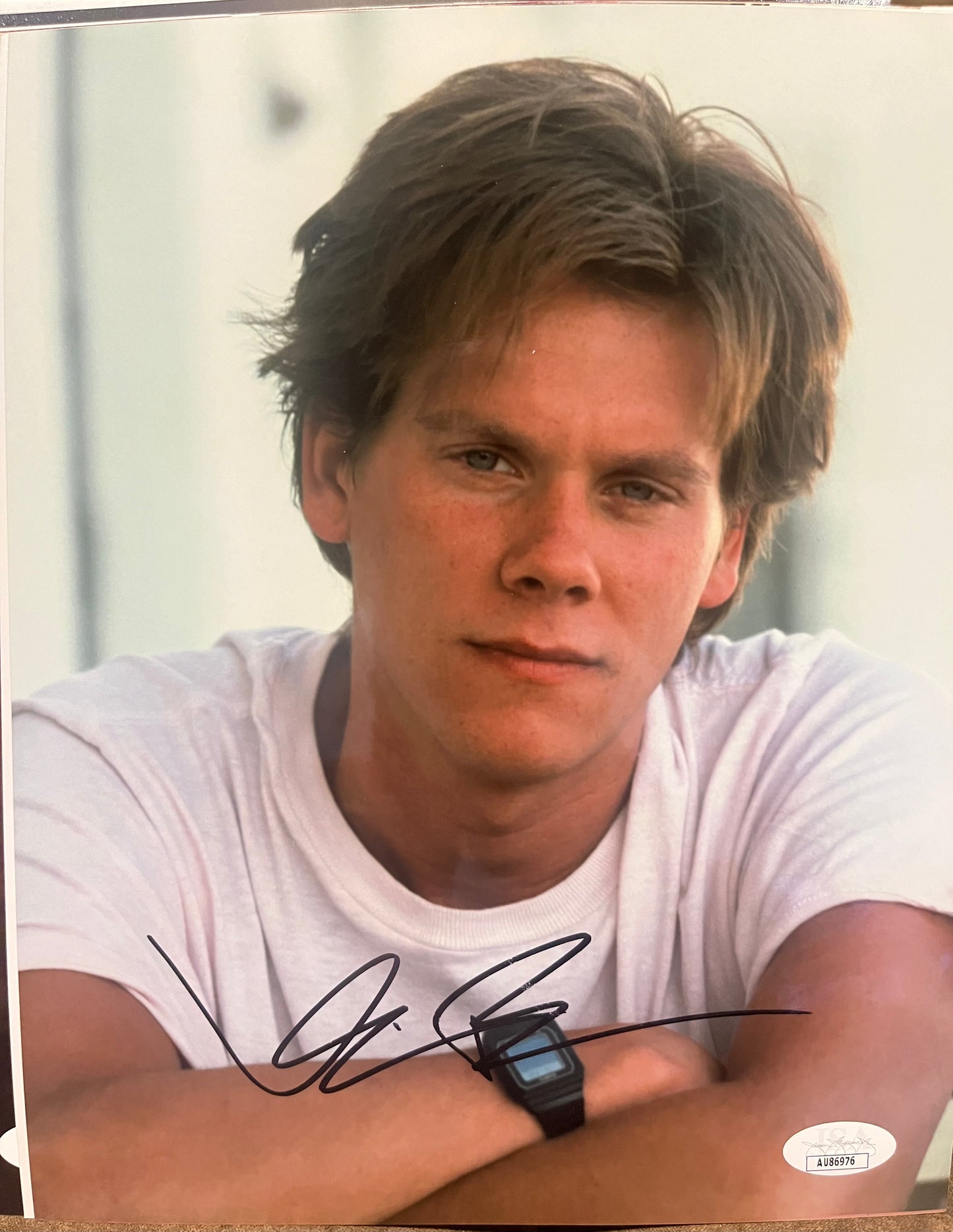 Kevin Bacon Signed 8x10 FOOTLOOSE JSA