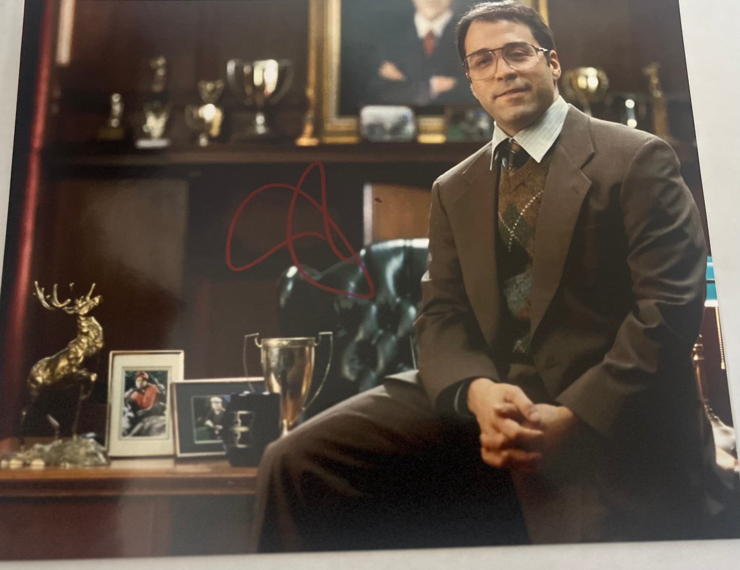 JEREMY PIVEN SIGNED 8X10 OLD SCHOOL "CHEESE" BECKETT