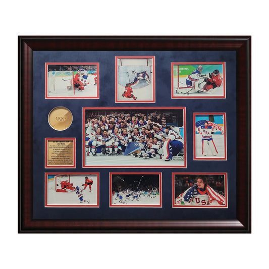 2026 USA OLYMPIC HOCKEY TEAM GOLD MEDAL 20x24 COLLAGE
