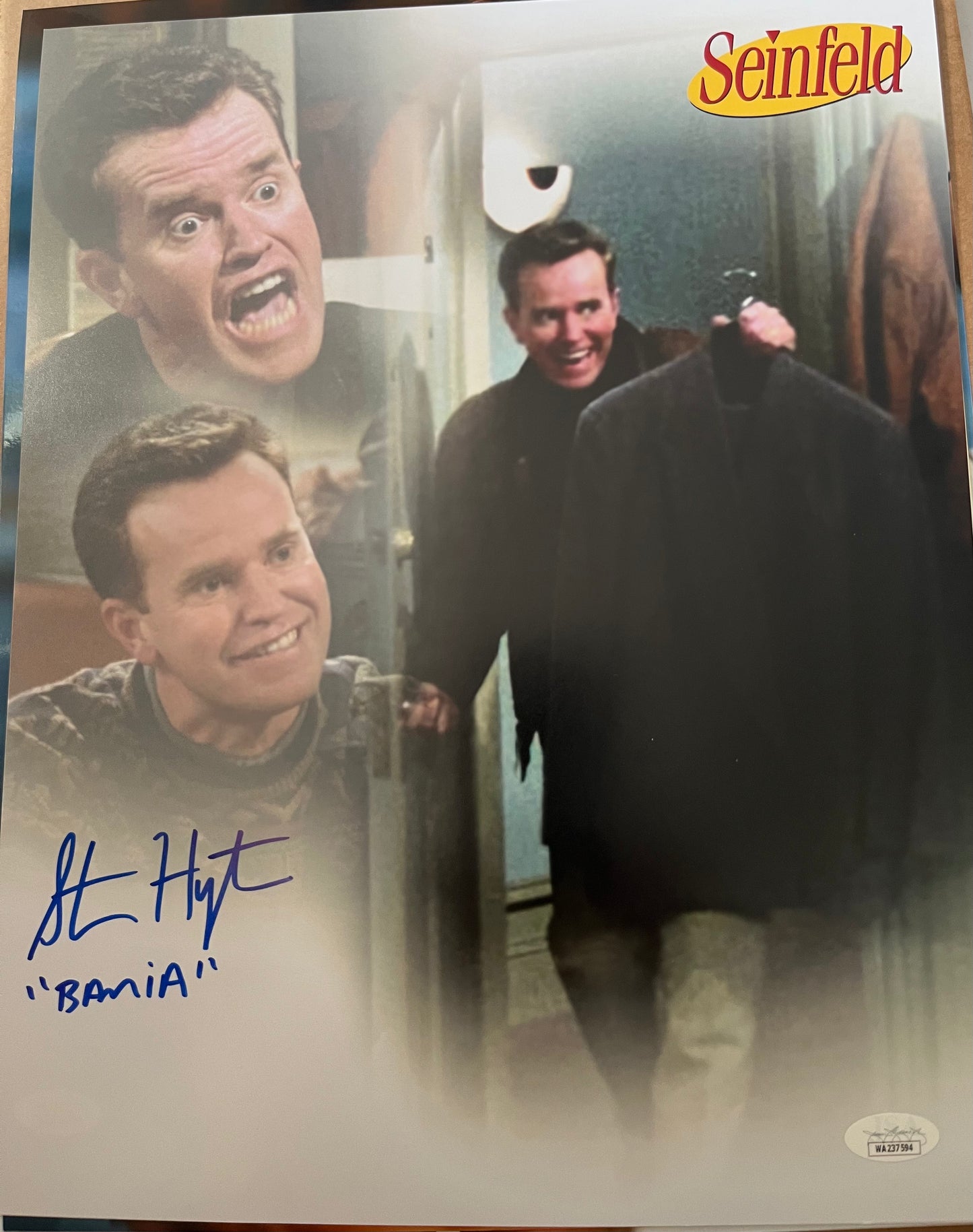 Seinfeld’s Kenny Bania 11x14 signed 11x14 by Steve Hytner