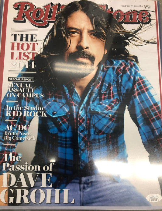 Dave Grohl signed 11x14  "Foo Fighters" with JSA cert