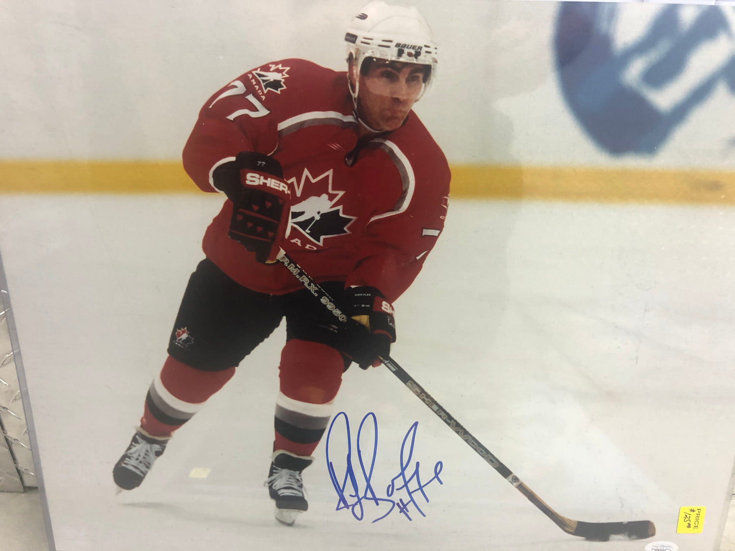 Ray Bourque signed 16x20 with JSA Cert Team Canada