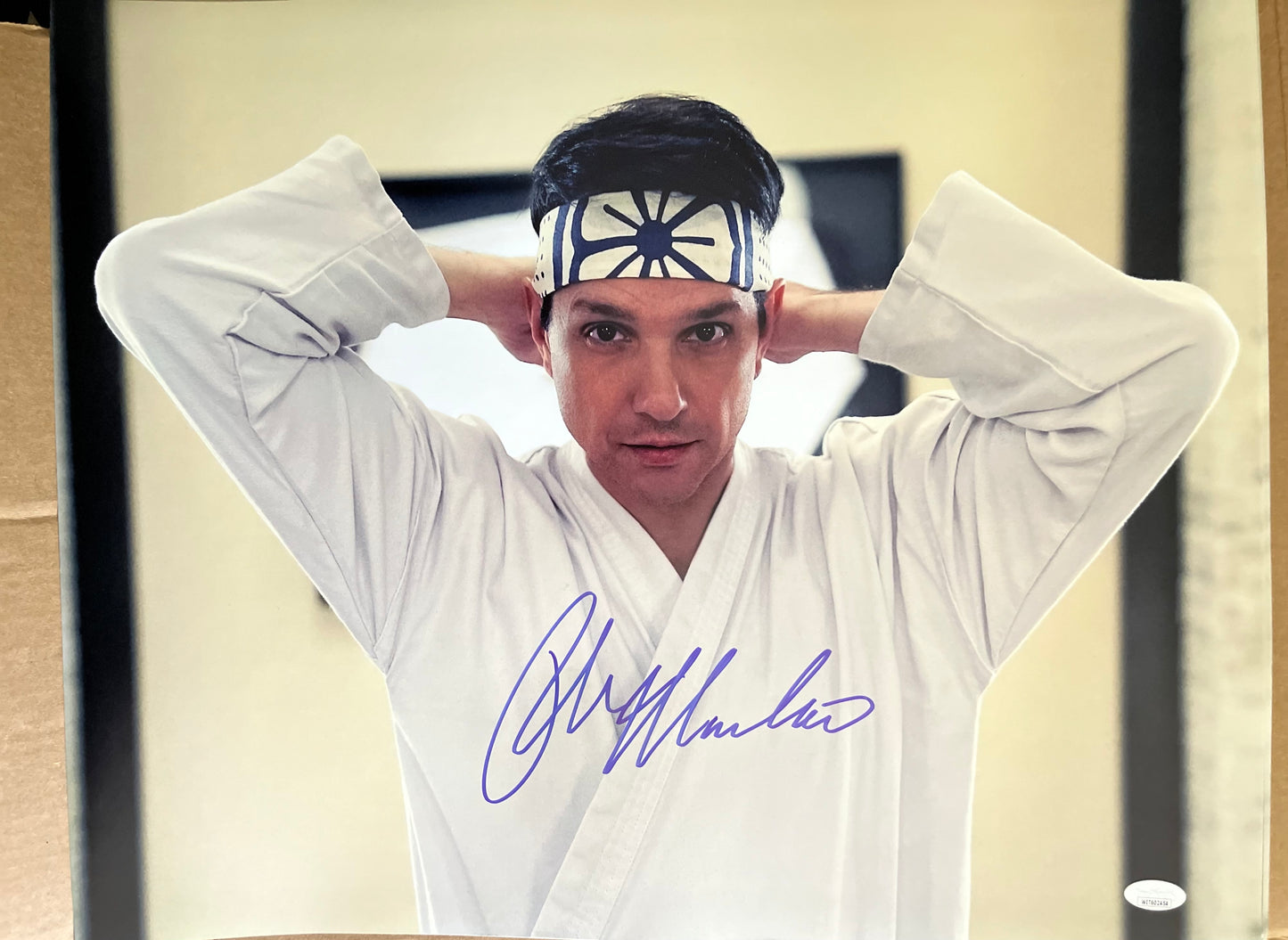 Cobra Kai  Ralph Macchio signed 16x20   Daniel LoRusso