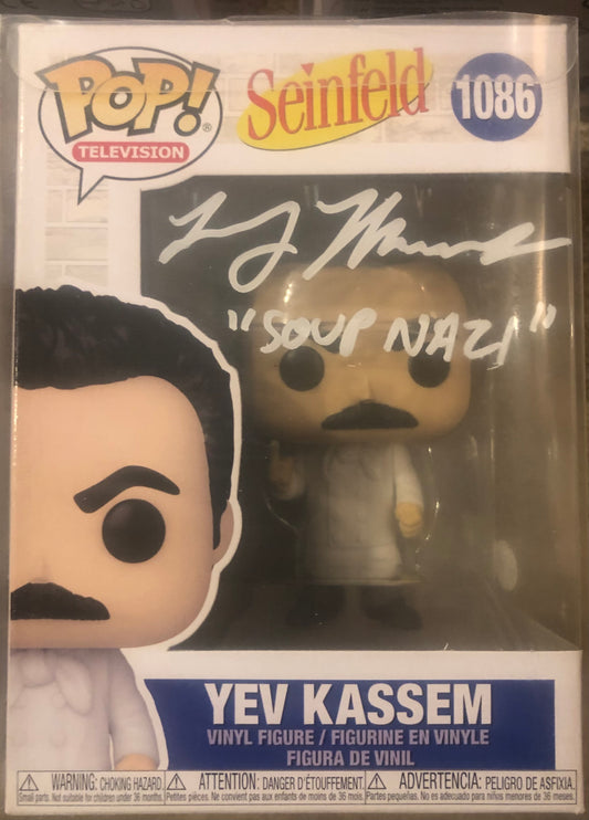 Larry Thomas "Seinfeld's Soup Nazi" signed Funko POP with JSA