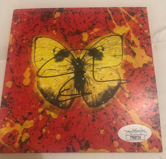 Ed Sheeran signed "Shivers" CD cover with JSA Certification