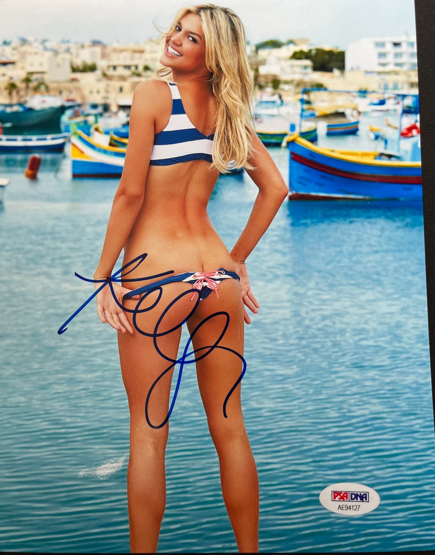 KELLY ROHRBACK SIGNED 8X10 C.J PARKER BAYWATCH