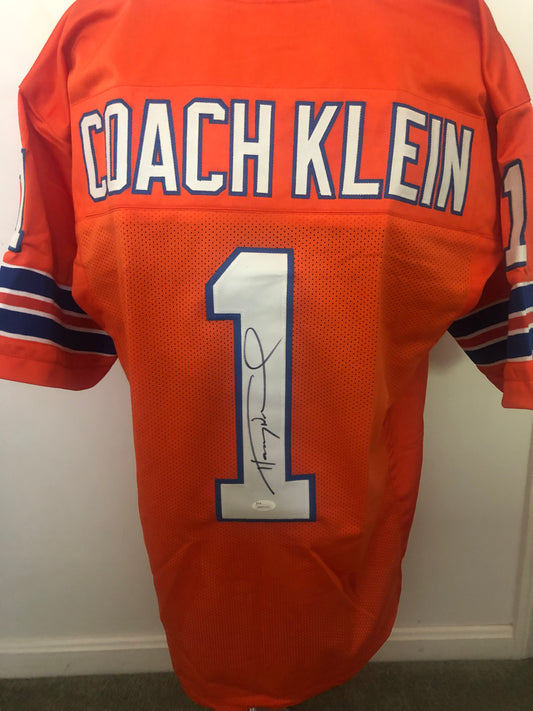 Henry Winkler signed custom "Waterboy" Mud Dogs jersey with JSA