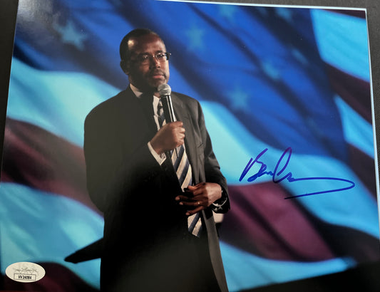 Dr. Ben Carson signed 8x10 Presidental Cabinet