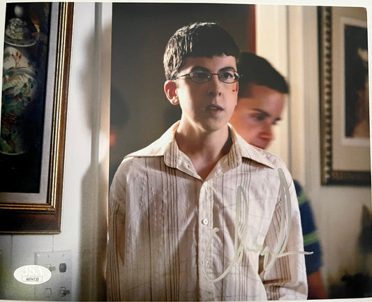 CHRISTOPHER MINTZ-PLASSE SIGNED MCLOVIN 8X10 W/JSA