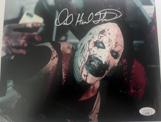 David Howard Thornton signed 8x10  Terrifier  Art the Colwn  JSA Cert