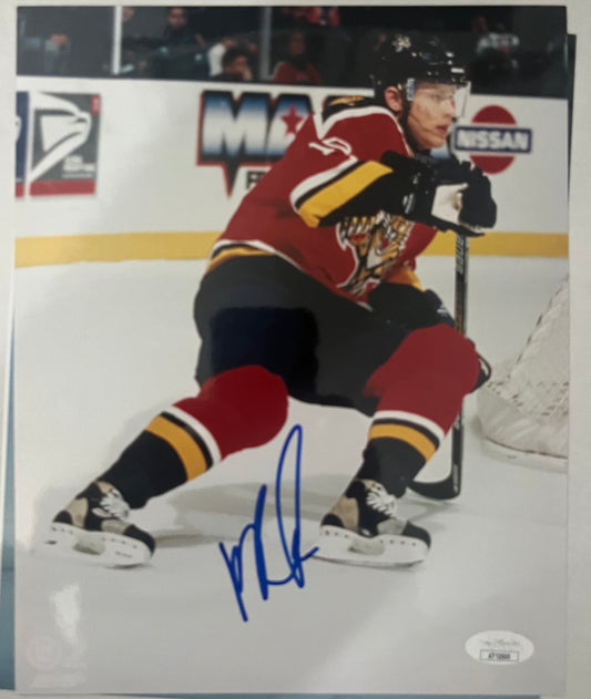 Pavel Bure signed 8x10 Panthers HOF