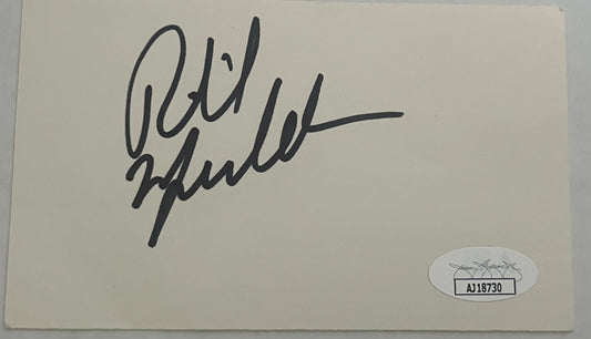 PHIL MICKELSON SIGNED INDEX CARD W/JSA
