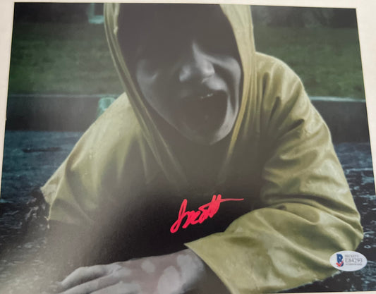 JACKSON ROBERT SCOTT SIGNED 8X10  "IT"W/BECKETT
