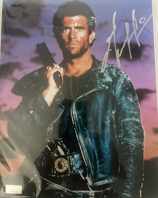 Mel Gibson signed 8x10 MAD MAX with Celebrity Authentics COA
