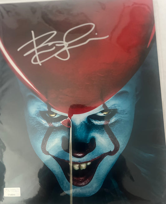Bill Skargard signed IT Welcome to Derry  "Derry Disease" 8x10 w/ Celebrity Authentics COA
