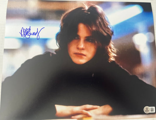 ALLY SHEEDY SIGNED 11X14 BREAKFAST CLUB W BECKETT CERT