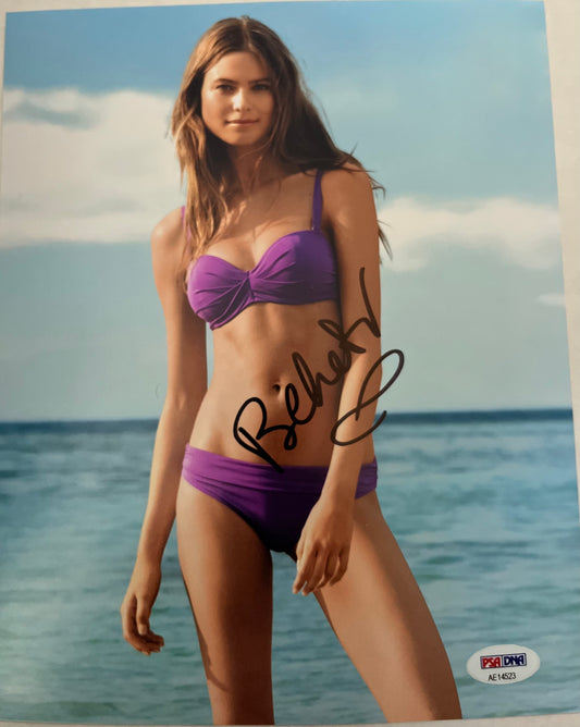 BEHATI PRINLO SIGNED 8X10 VICTORIA SECRET  PSA/DNA