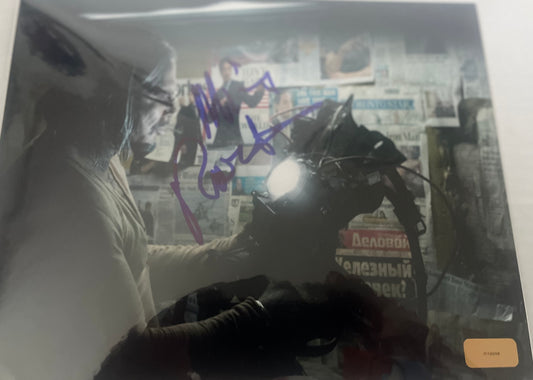 Mickey Rourke signed 8x10  IRONMAN  Celebrity Authentics