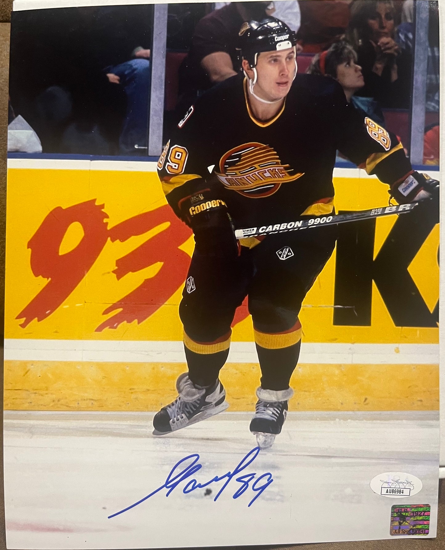 Alexander Mogilny signed 8x10  Canucks  HOF 2025   JSA