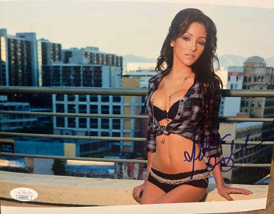 Melanie Iglesias signed 8x10 MTV CODE GIRL