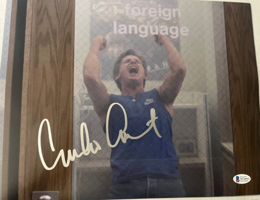 EMILIO ESTEVEZ SIGNED 11X14   BREAKFAST CLUB   BECKETT CERT