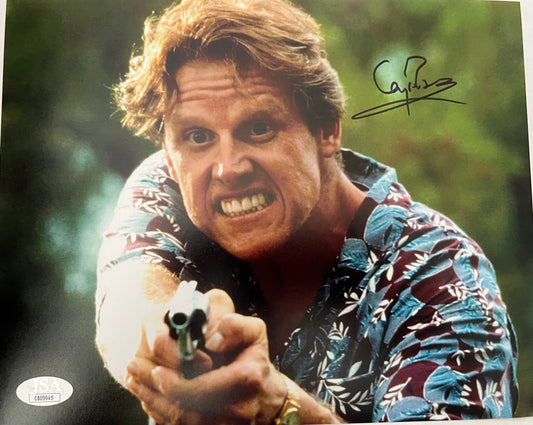 GARY BUSEY SIGNED 8X10  POINT BREAK  JSA
