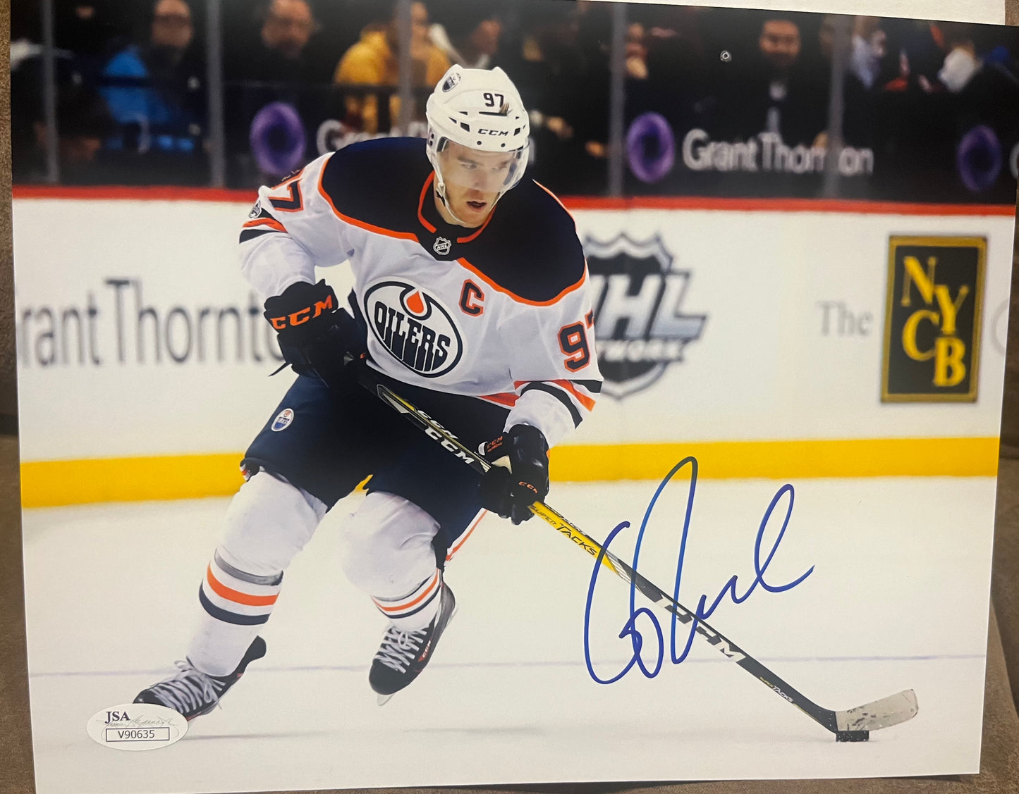 Pavel Zacha Signed 8x10 Bruins white jersey   NEP Cert