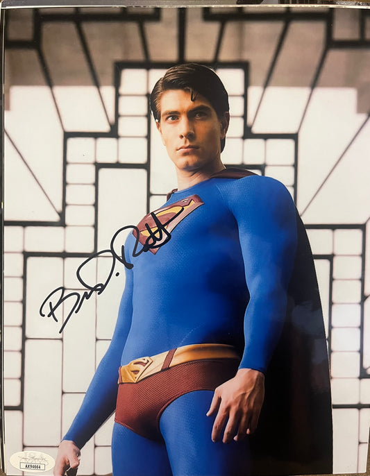 Brandon  Routh Signed 8x10  SUPERMAN RETURNS    JSA
