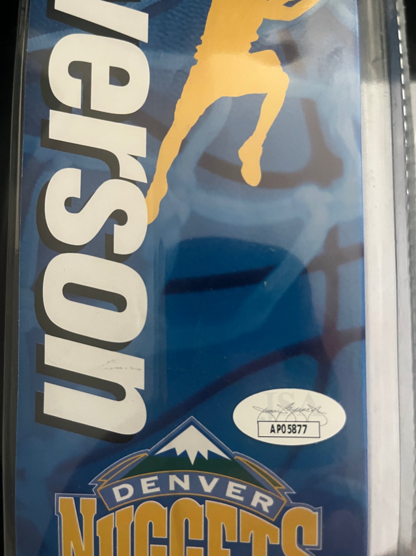 RARE DUAL SIGNED ALLEN IVERSON FIGURE BY IVERSON AND TODD MCFARLANE