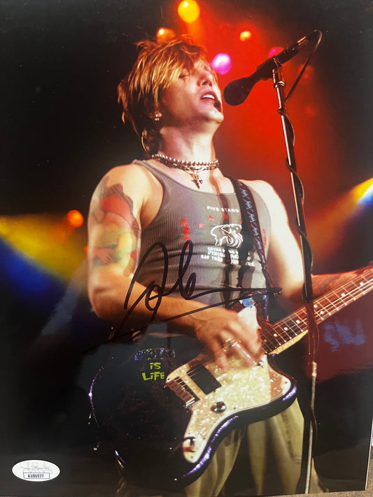 Johnny Rzeznik signed 8x10  GOO GOO DOLLS   JSA