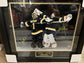 Linus Ullmark & Jeremy Swayman  signed "BEARHUG" 16x20  Profressionally mattted and framed to 22x24