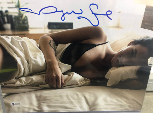 Megan Fox signed 11x14  Hot Pose  Full signature   Beckett Cert