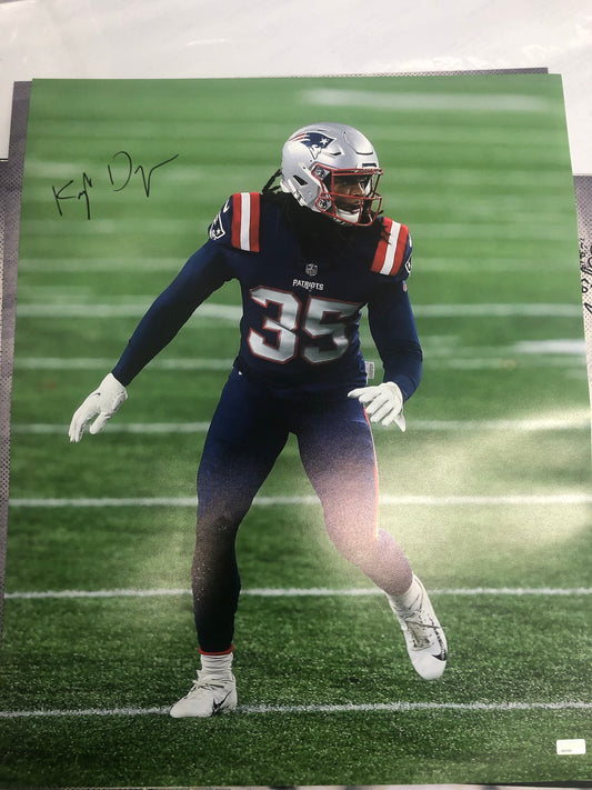 Kyle Dugger signed 16x20 w/ New England Picture Co cert