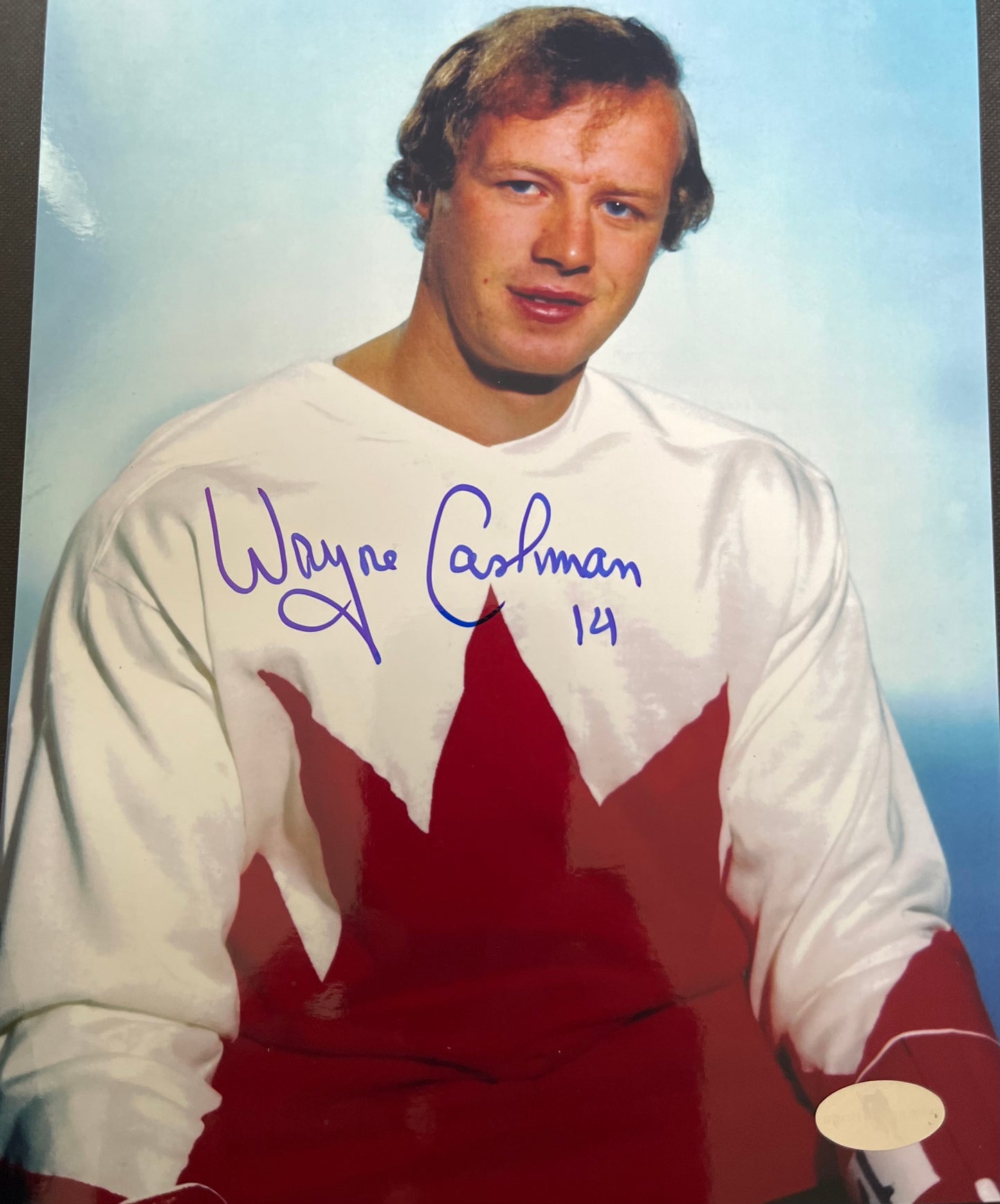 Bruins & Team Canada Wayne Cashman signed 8x10