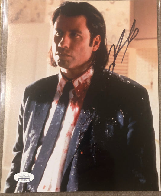 John Travolta signed Pulp Fiction 8x10