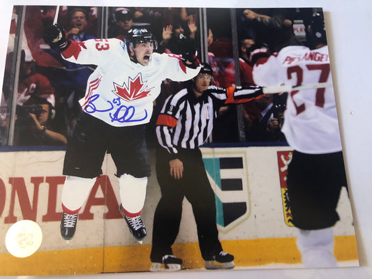 Brad Marchand signed 8x10. Canada/Bruins