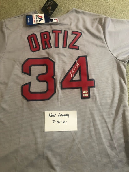 Red Sox David Ortiz signed authentic Majestic jersey   Fanatics and MLB